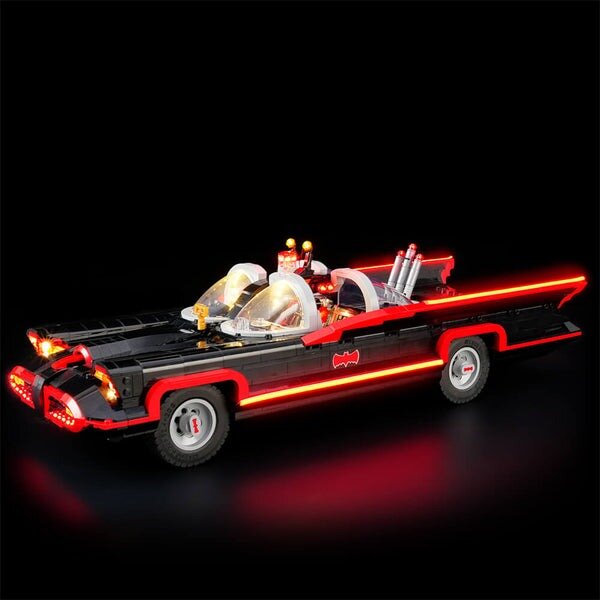 Beleuchtungsset für: 76328 Batman™: Batmobil aus der 60er-Jahre-Fernsehserie