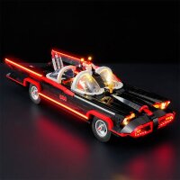 Beleuchtungsset für: 76328 Batman™: Batmobil aus der 60er-Jahre-Fernsehserie