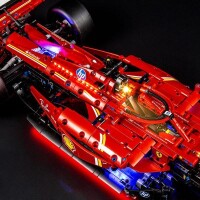 Beleuchtungsset für: 42207 Ferrari SF-24 F1 Rennauto