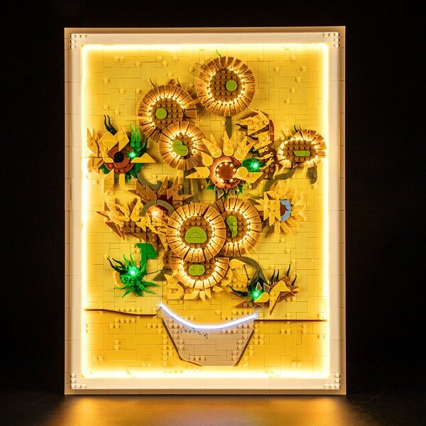 Beleuchtungsset für: 31215 Vincent van Gogh – Sonnenblumen