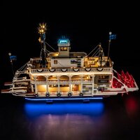 Beleuchtungsset für: 21356 Flussraddampfer