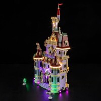 Beleuchtungsset für: 43263 Das Schloss aus „Die Schöne und das Biest“