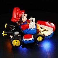 Beleuchtungsset für: 72037 Mario Kart™: Mario & Standard-Kart
