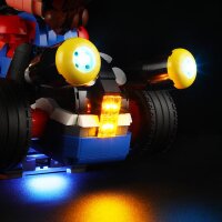 Beleuchtungsset für: 72037 Mario Kart™: Mario & Standard-Kart