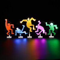 Beleuchtungsset für: 31216 Keith Haring – Tanzende Figuren