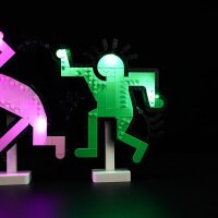 Beleuchtungsset für: 31216 Keith Haring – Tanzende Figuren