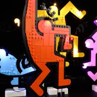Beleuchtungsset für: 31216 Keith Haring – Tanzende Figuren