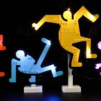 Beleuchtungsset für: 31216 Keith Haring – Tanzende Figuren