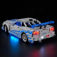 Beleuchtungsset für: 42210 2 Fast 2 Furious Nissan Skyline GT-R (R34) Flitzer