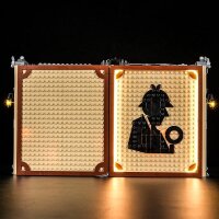 Beleuchtungsset für: 10351 Sherlock Holmes: Bücherstütze