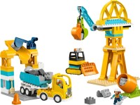 Baustelle mit Baufahrzeugen – 3-in-1-Set