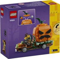 Jack-O-Lantern Pickup Truck
