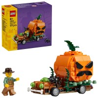 Jack-O-Lantern Pickup Truck
