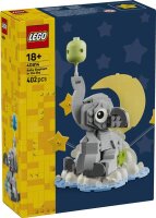 Schwebender Baby-Elefant
