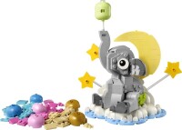 Schwebender Baby-Elefant