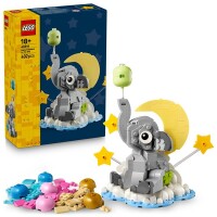 Schwebender Baby-Elefant