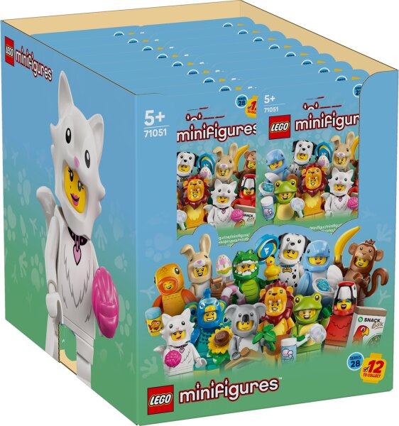 71051 Display mit 36 Minifiguren: Minifiguren Serie 28 | Tiere