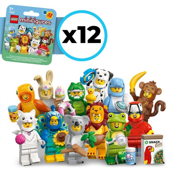 71051 Komplette Serie: Minifiguren Serie 28 | Tiere