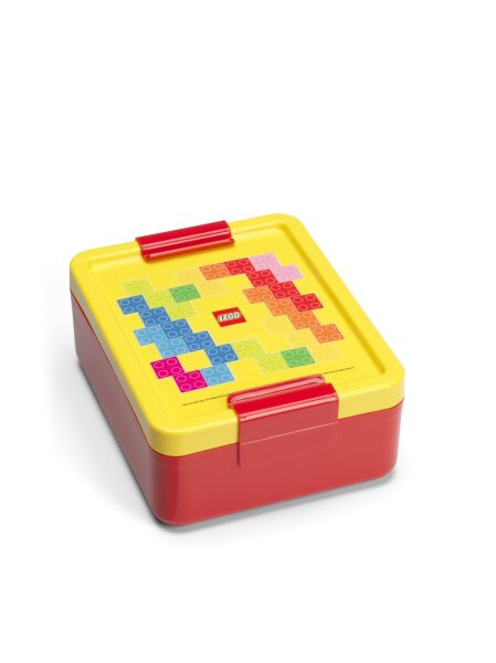 LEGO Lunchbox mit Steinmuster