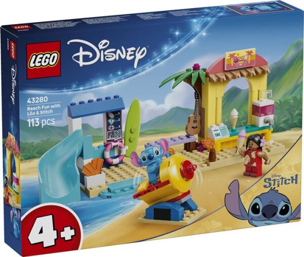 Spaß am Strand mit Lilo und Stitch