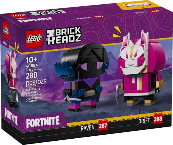 Drift und Raven Figuren