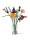 LEGO Botanicals Vase – Brick Art Line transparent