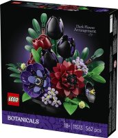 Dunkles Blumengesteck