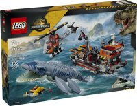 Mosasaurus Dinosaur Boat Attack
