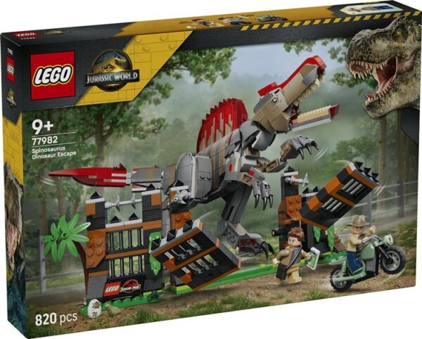 Spinosaurus Dinosaur Escape