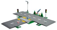 Stra&szlig;enkreuzung mit Ampeln